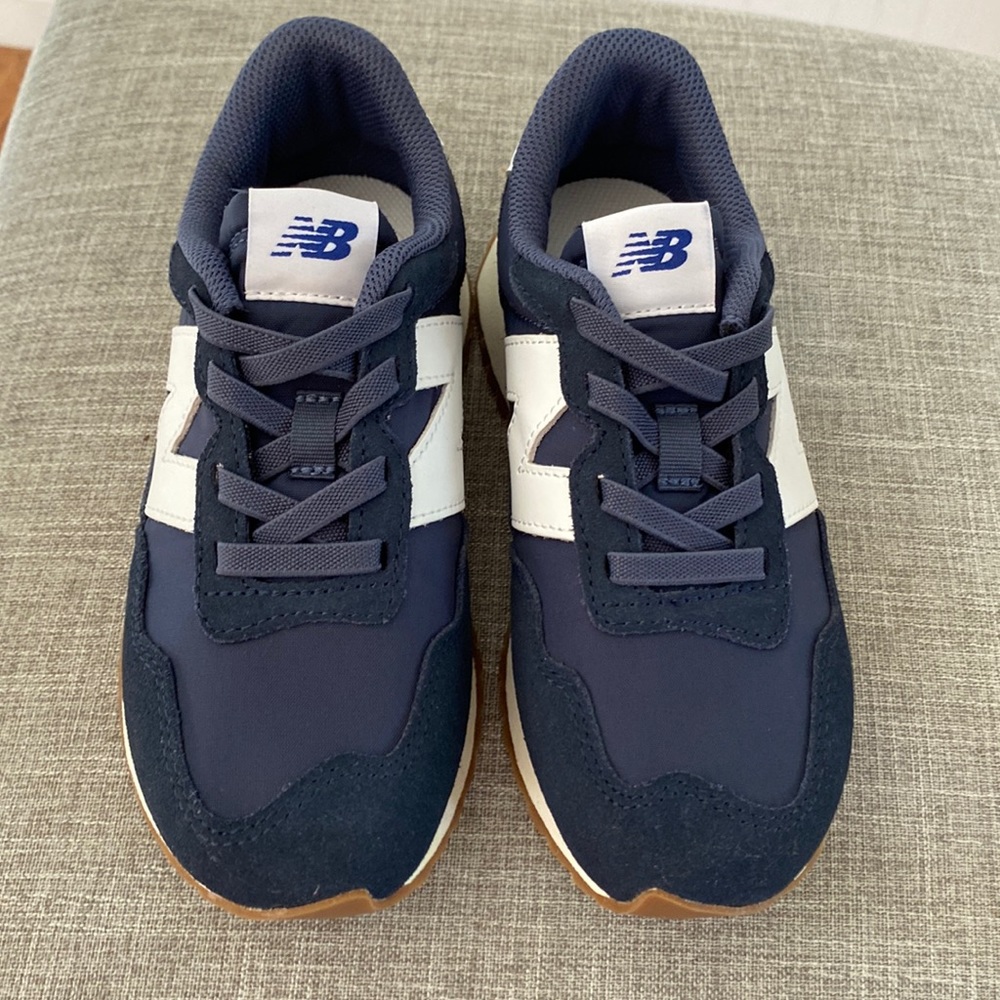 Never been worn, Boys size 1 New Balance Sneakers